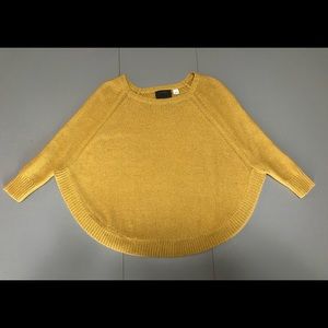 Anthropologie Guinevere Poncho-Style Sweater